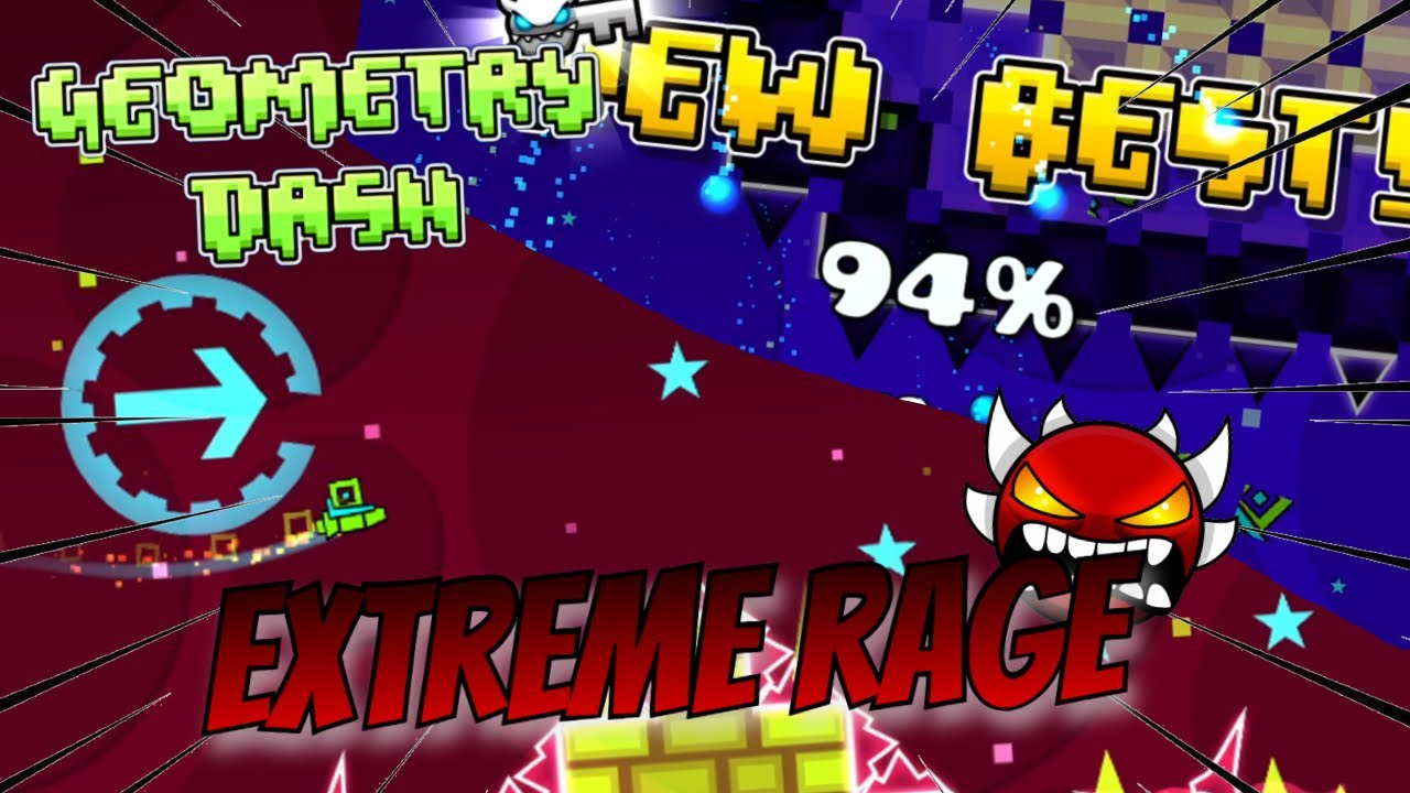 Playing Geometry Dash for the First time made me Insane - YouTube