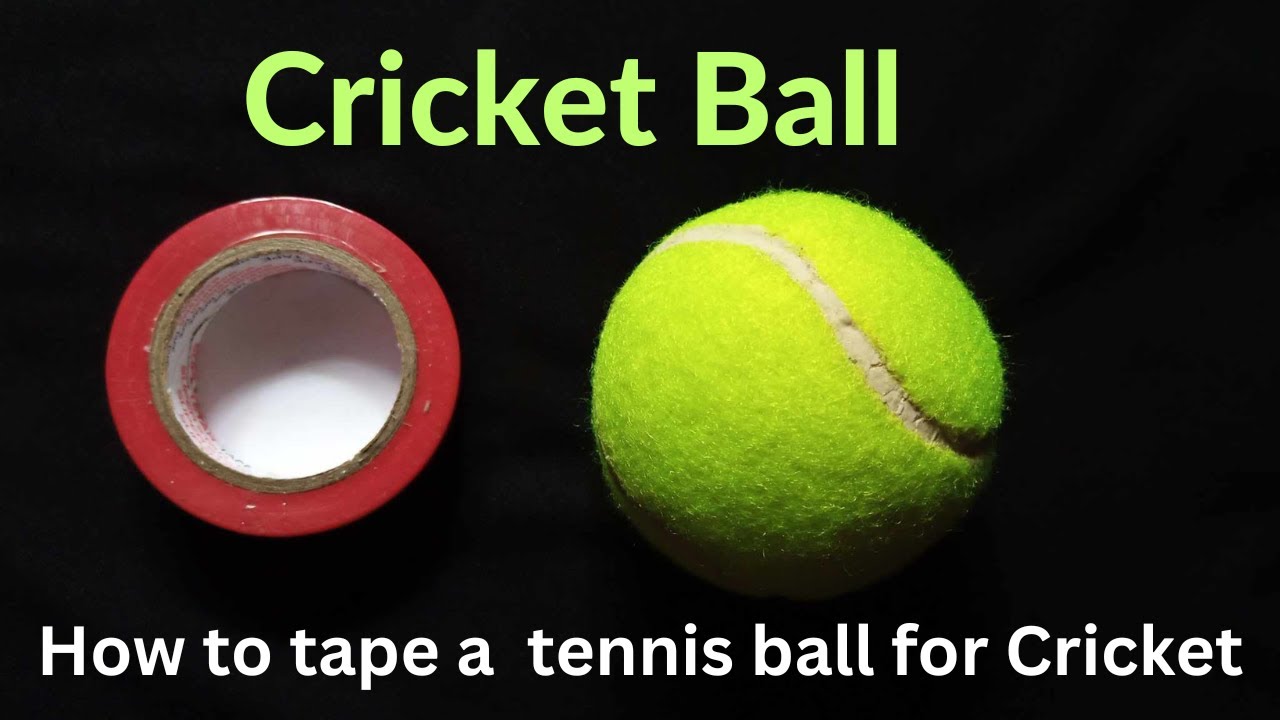 ক্রিকেট বলে টেপ পেচানোর নিয়ম how to tape a tennis ball for cricket