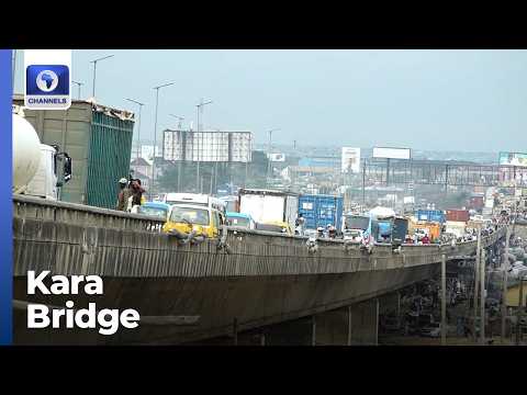 Road Users Endure Gridlock As FG Repairs Kara Bridge Expansion Joints