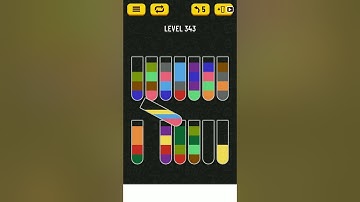 Water Sort Puzzle Level 343 | Level 343