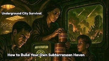 Underground City Survival: How to Build Your Own Subterranean Haven | WW3 | nuclear war