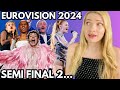 EUROVISION 2024 Semi Final 2 Reaction! In Depth Analysis...