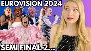 EUROVISION 2024 Semi Final 2 Reaction! In Depth Analysis...