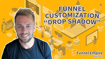 Funnel Customization Drop shadow