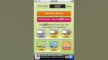 App Nana how to enter invite code