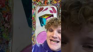 icon in the color nerd world @fritzdoesart #cmycubes #colortheory #colormixing #stem #paint