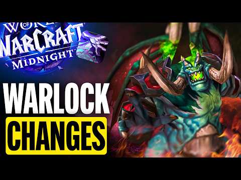 NEW Warlock PTR Changes! Demo Nerfed & Aff "Buffed"