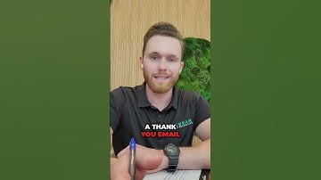 Sending a THANK YOU email after an interview! 📩🏆🤝 (Follow Up) #careeradvice #jobsearch #jobinterview