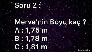 Merveyi Ne Kadar Iyi Tanıyorsun ?