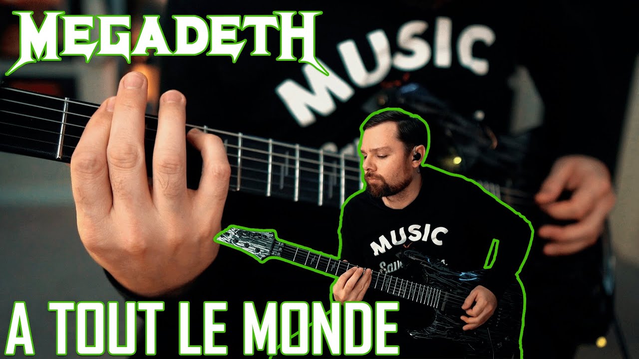 MEGADETH - A Tout Le Monde - Guitar Cover - YouTube