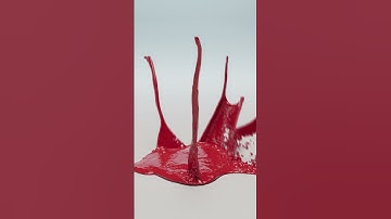 Liquid People (wait for it!)  #3danimation #simulation #cinema4d #fun #satisfying #xparticles