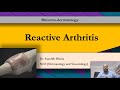 Reactive Arthritis: Epidemiology, Pathomechanism, Investigations, and Management.