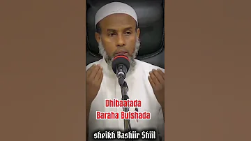 Dhibaatada Baraha Bulshada By Sheikh Bashiir Shiil 
