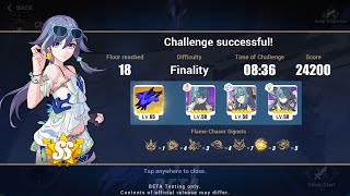 [Honkai Impact 3 BETA 6.5] Elysian Realm Finality Shadow Knight Full Run