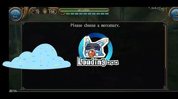 How to summon a friend mercenary on Toram Online.