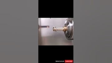 Pneumatic fitting cutting #shorts #lathe #cnc #machine #tool #satisfying