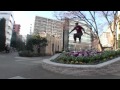 Japan parkour family