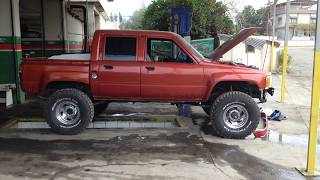 1987 Toyota Hilux 4x4 LN65 Restorasyon yenileme