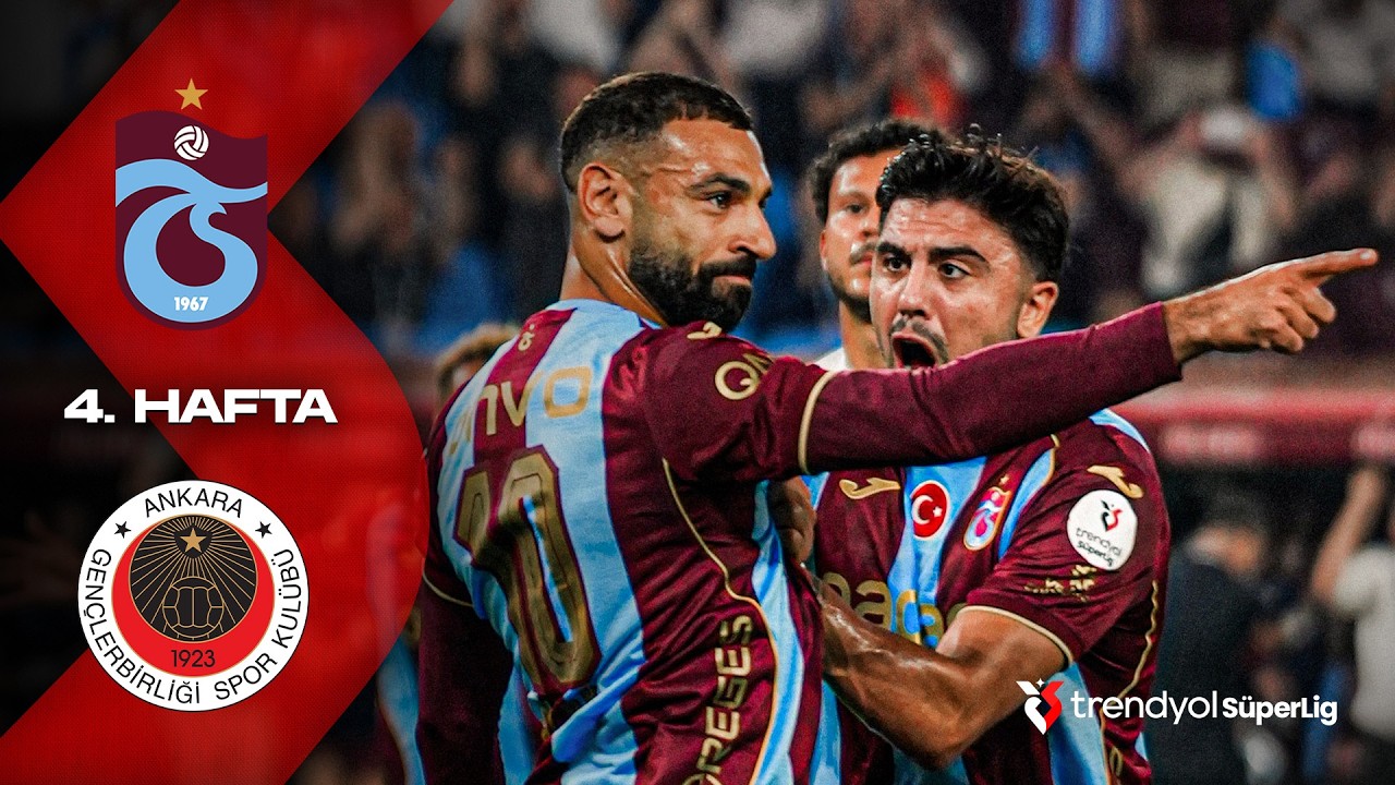 Trabzonspor - Gençlerbirliği - Highlights/Özet | Trendyol Süper Lig - 2026/27