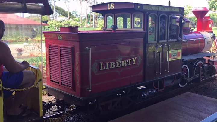Dole Plantation Pineapple Express Train Ride / 4 second video of Dole Plantation Gift Shop