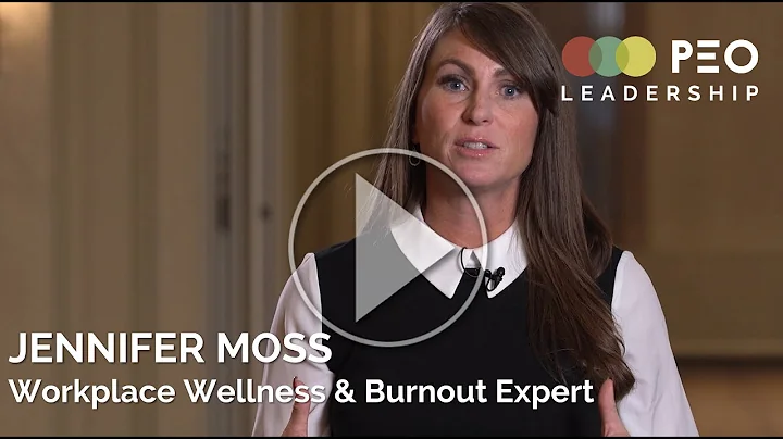 Jennifer Moss - Burnout & Workplace Wellness Exper...