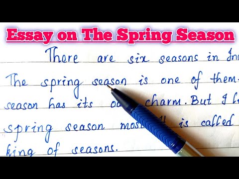 spring season essay