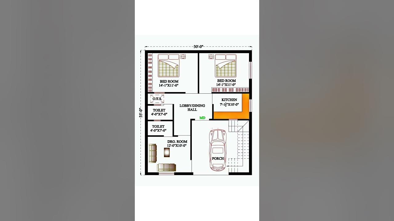 30x35-house-plan-30-by-35-house-design-housedesign-2bhk-youtube