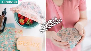 How to make a beeswax wrap that's extra sticky 🐝