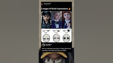 3 stages of facial expression