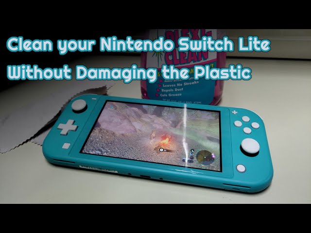 How to clean your Nintendo Switch Lite without Damaging the