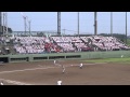 14夏 埼玉平成 7回 校歌斉唱~エール交換 140722