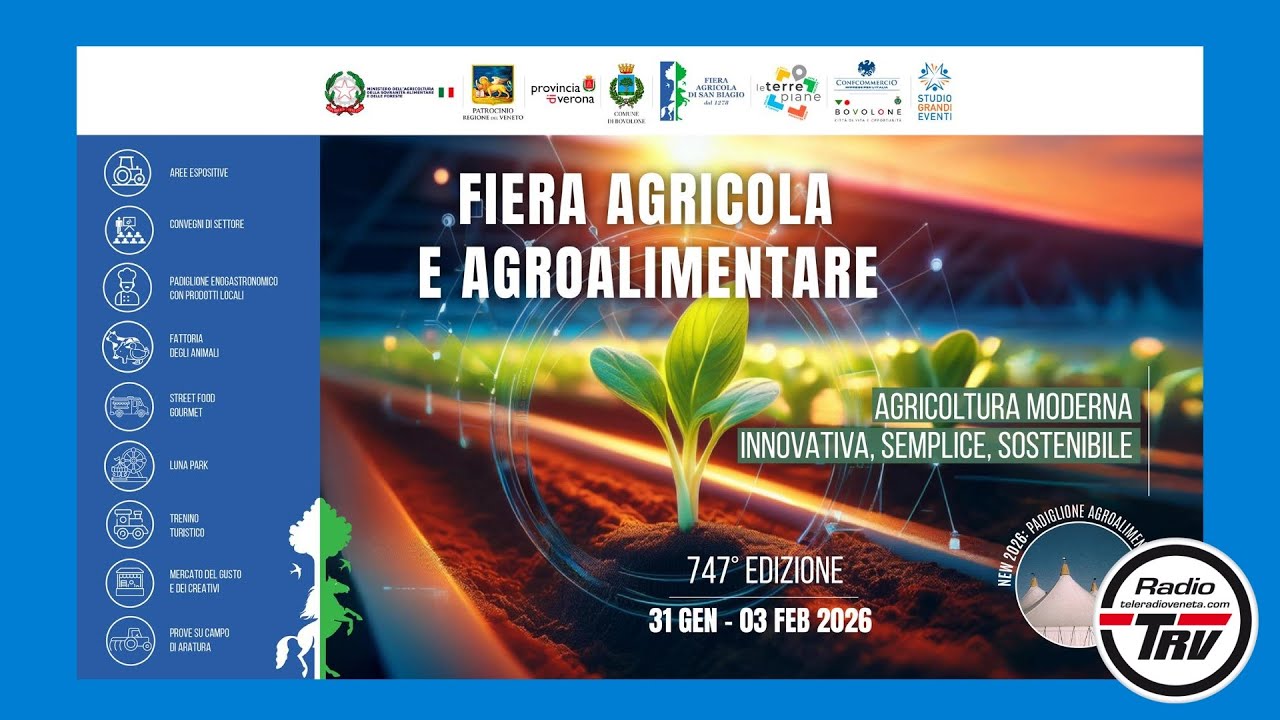 🌾 Presentata la 747ª Fiera Agricola di San Biagio 🌾