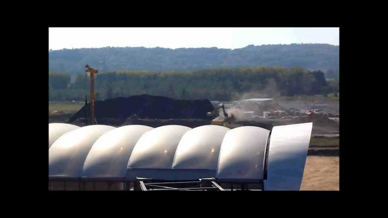 Burning Oil Shale heap HD YouTube