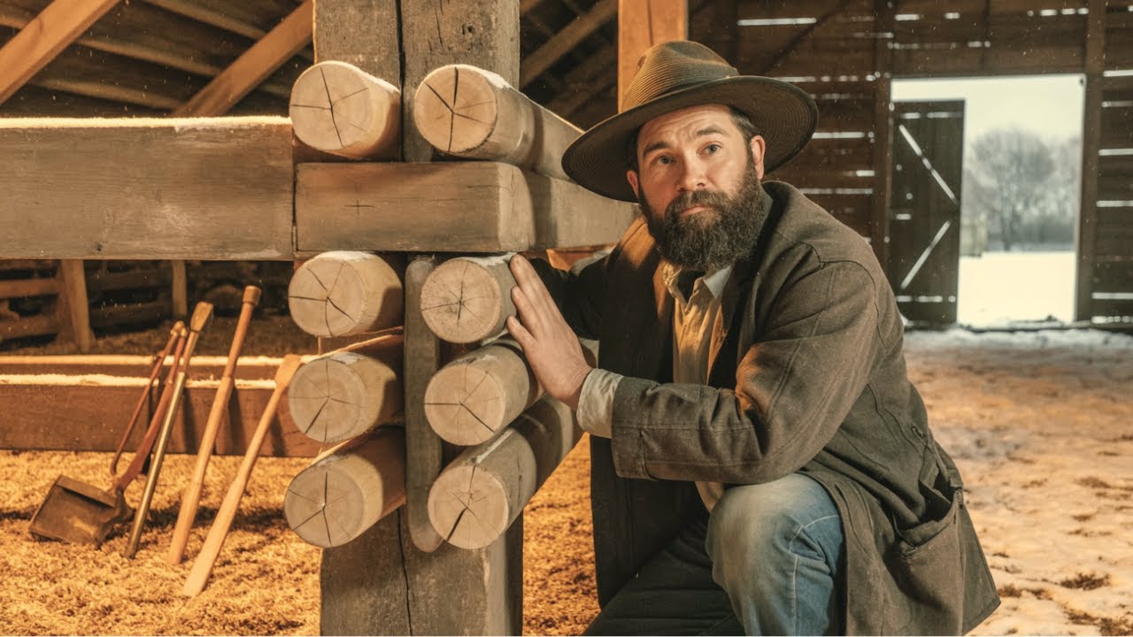 How One Amish Carpenter’s “Secret” Beam Trick Saved His Barn from Collapse in Winter