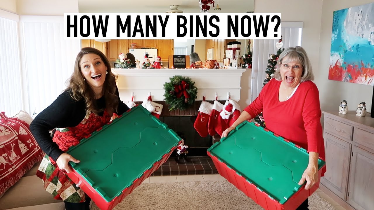 Decorating For Christmas With My Mom! - YouTube