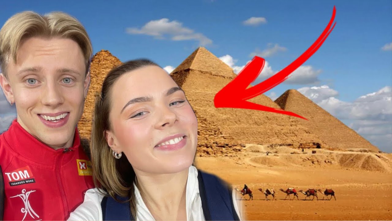 VI REISER TIL EGYPT😱 Allergisjokk, klage på karakter, pyramidene
