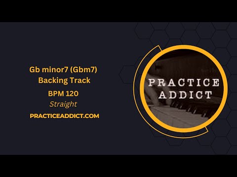 Gb minor7 (Gbm7) Modal backing track for Music Practice