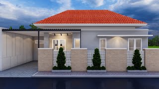 Rumah 12X6 Meter Melebar Kesamping 2 Kamar Tidur