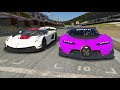 Bugatti Vision GT vs Koenigsegg Jesko at Old SPA