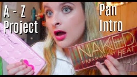 A - Z PROJECT PAN | INTRO | 2018