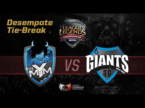 [DESEMPATE] Giants vs Meet Your Makers - LCS EU - Semana 9 Dia 2