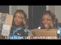 A DAY IN THE LIFE: AMAZON DRIVER... I QUIT! *WITH RECEIPTS* | Kamille Elizabeth ♡