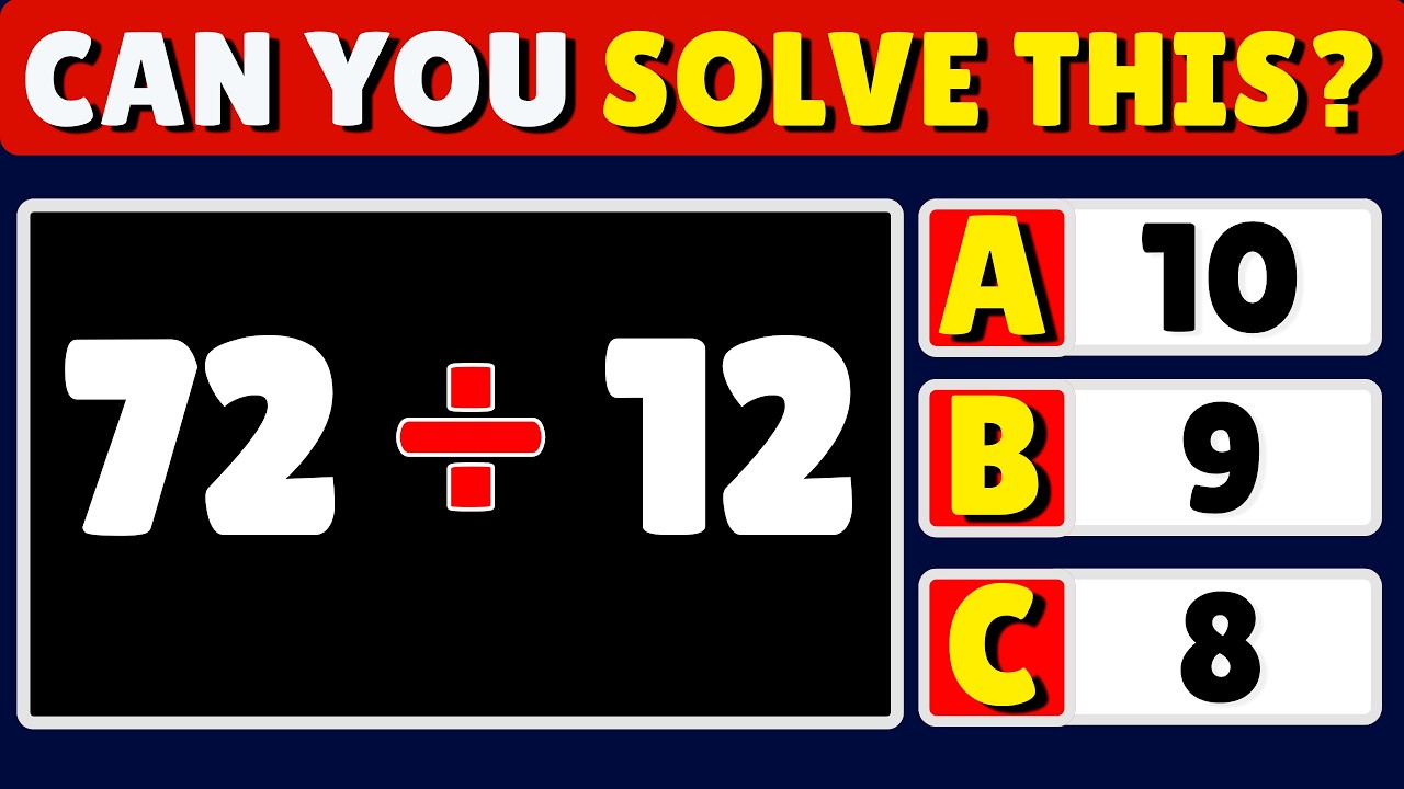 Math Challenge Video Format