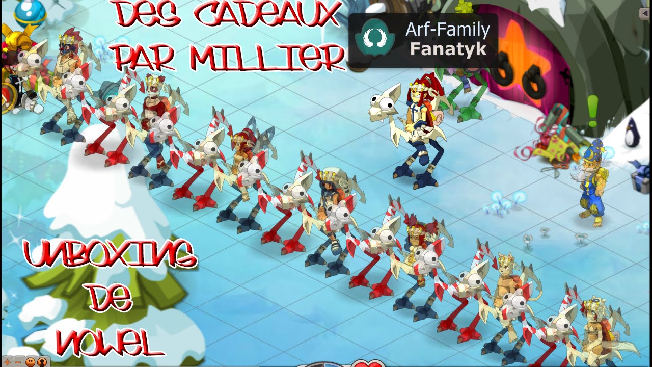 [Dofus] Unboxing de Nowel Des Cadeaux Par Millers YouTube