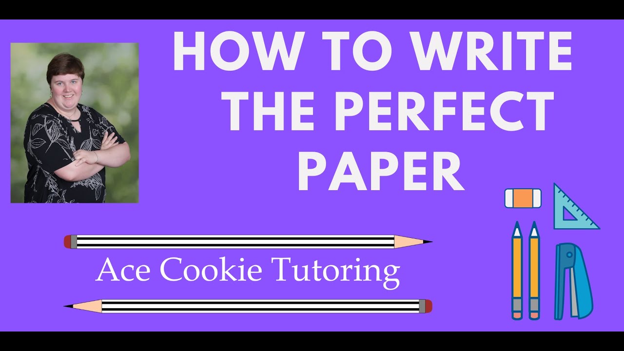 Tutoring: 3 tips to write an A-paper - YouTube