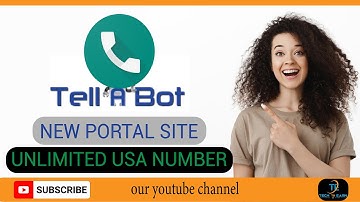 HOW TO CREATE TELLABOT ACCOUNT FOR USA NUMBER ON  GOOGLE VOICE 2023।।@TechtoEarn