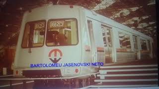 Metrô Rio mafersa série 1000 & Alstom serie 2000