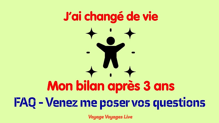 BILAN ❗️ CHANGEMENT DE VIE ❗️ BON✅ ou MAUVAIS ❌ CHOIX ❓ Voyage Voyages🔴LIVE