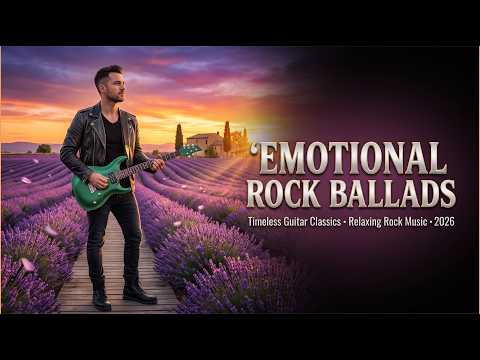 SLOW ROCK FAVORITES - EMOTIONAL GUITAR MUSIC WITH BEAUTIFUL LOVE SONGS COLLECTION