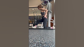 Lunge to hamstring stretch example video